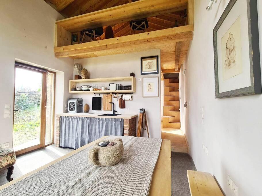 Hidden Gem Of 1900, 7Km From Sea Villa Potamos  Bagian luar foto